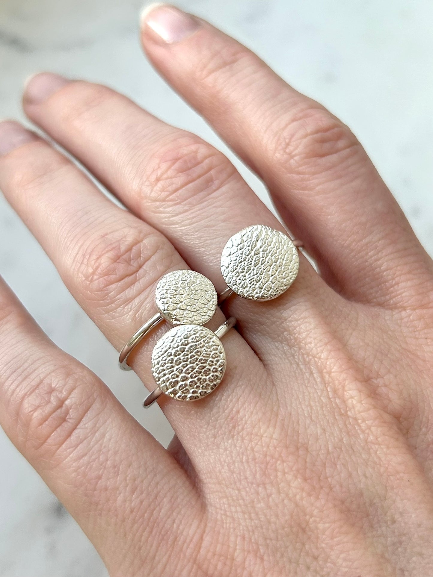 Orrlenyomatos gyűrű